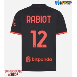 AC Milan Adrien Rabiot #12 Tredje trøje 2026-27 Kort ærmer AC Milan Adrien Rabiot #12 Tredje trøje 2026-27 Kort ærmer